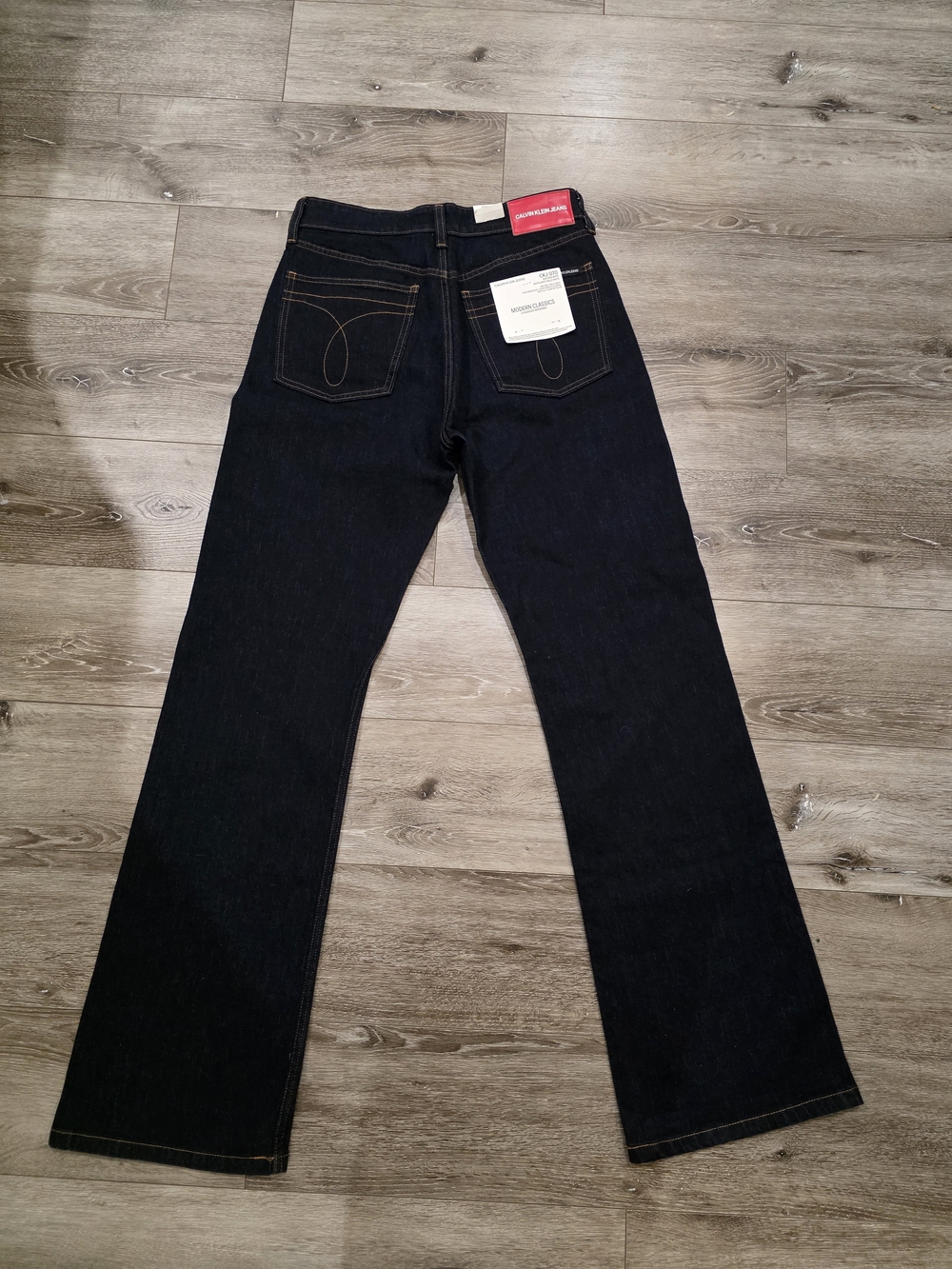 Women's Dark Indigo High Rise Jeans From Calvin Klein- Classic Fit